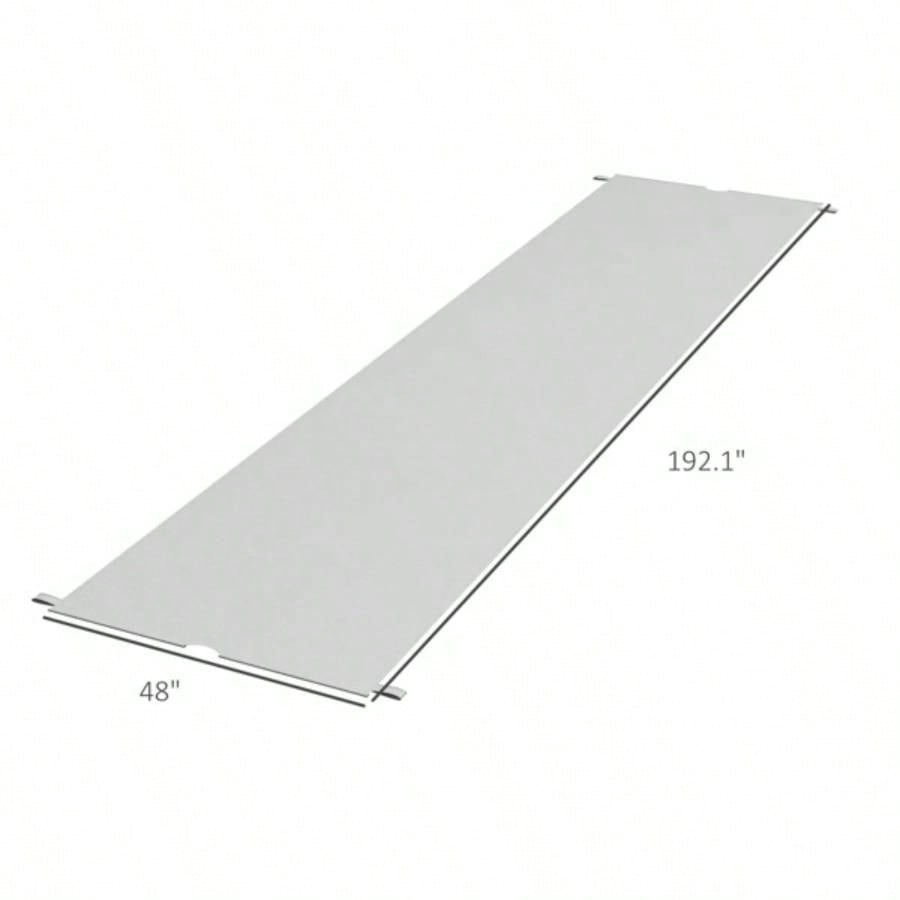 10x 10ft Gazebo Canopy, Pergola Shade Cover Light Gray