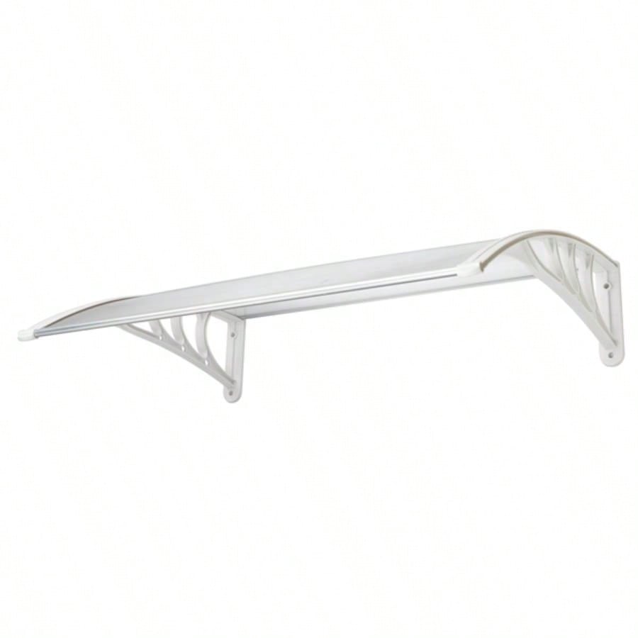 HT -x 80 Household Application Door Window Rain Cover Eaves Transparent Board White Holder