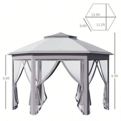 Outdoor Up Canopy Gazebo Prohibited by