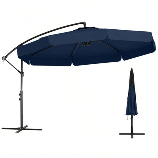 10 Feet Patio Cantilever - Navy