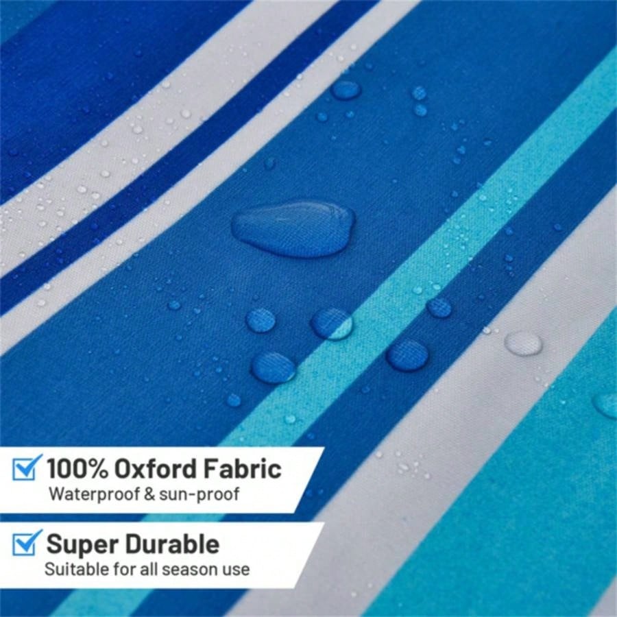 8 Ft Beach With - 16 - Ribbed Windproof Frame