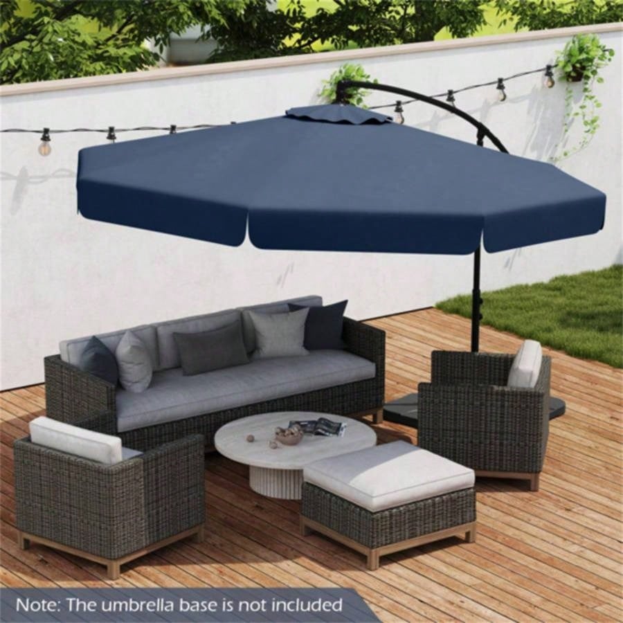 10 Feet Patio Cantilever - Navy
