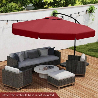 10 Feet Patio Cantilever - Wine