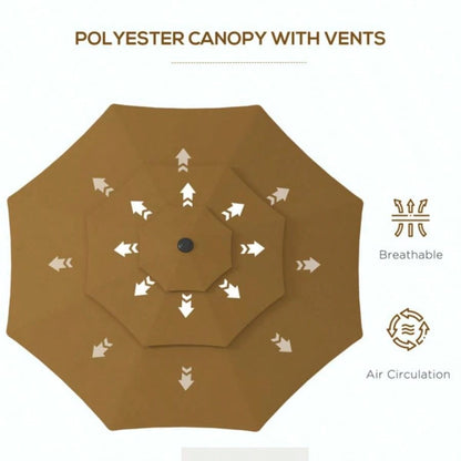 Cantilever Tilt Offset Patio