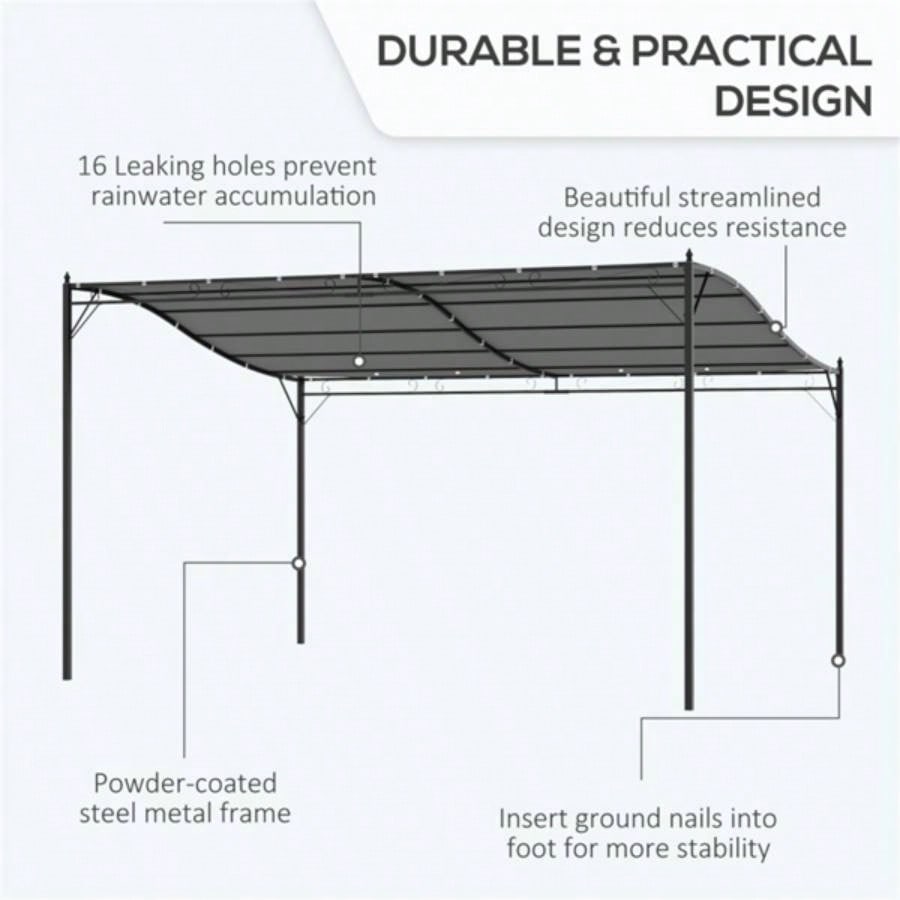 Outdoor Pergola Gazebo Prohibited by