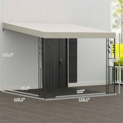 Up Canopy Tent - Gray Prohibited by