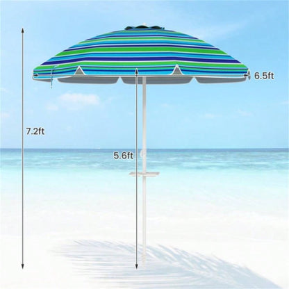 . 2 Feet Outdoor Beach with Tilt Mechanism
