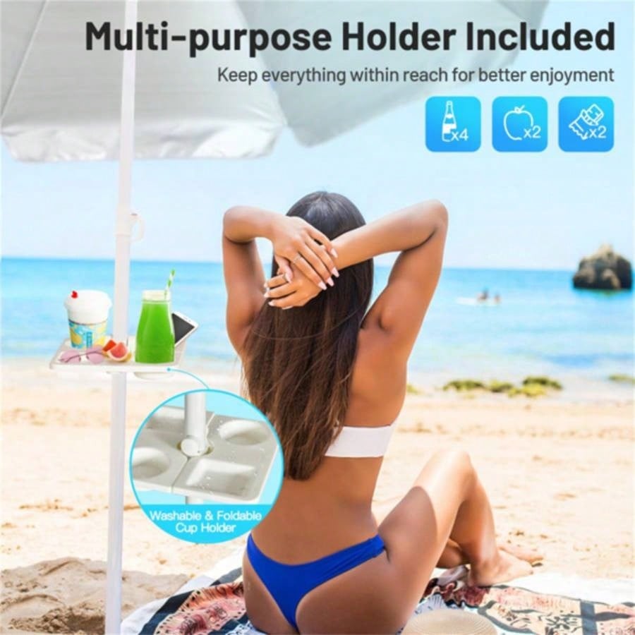 . 2 Feet Outdoor Beach with Tilt Mechanism