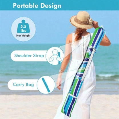 . 2 Feet Outdoor Beach with Tilt Mechanism