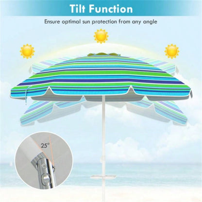 . 2 Feet Outdoor Beach with Tilt Mechanism