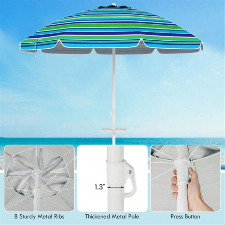 . 2 Feet Outdoor Beach with Tilt Mechanism