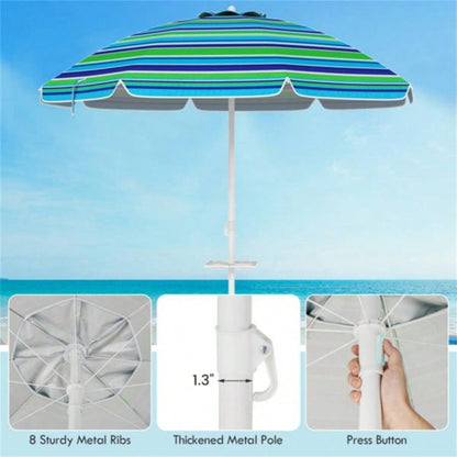 . 2 Feet Outdoor Beach with Tilt Mechanism