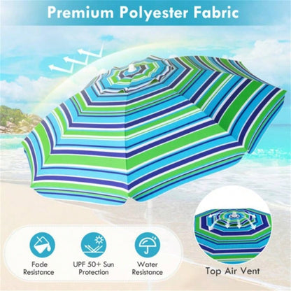 . 2 Feet Outdoor Beach with Tilt Mechanism