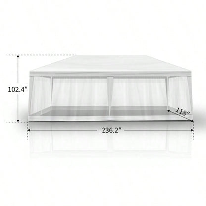 10X20FT Mesh Party Tent
