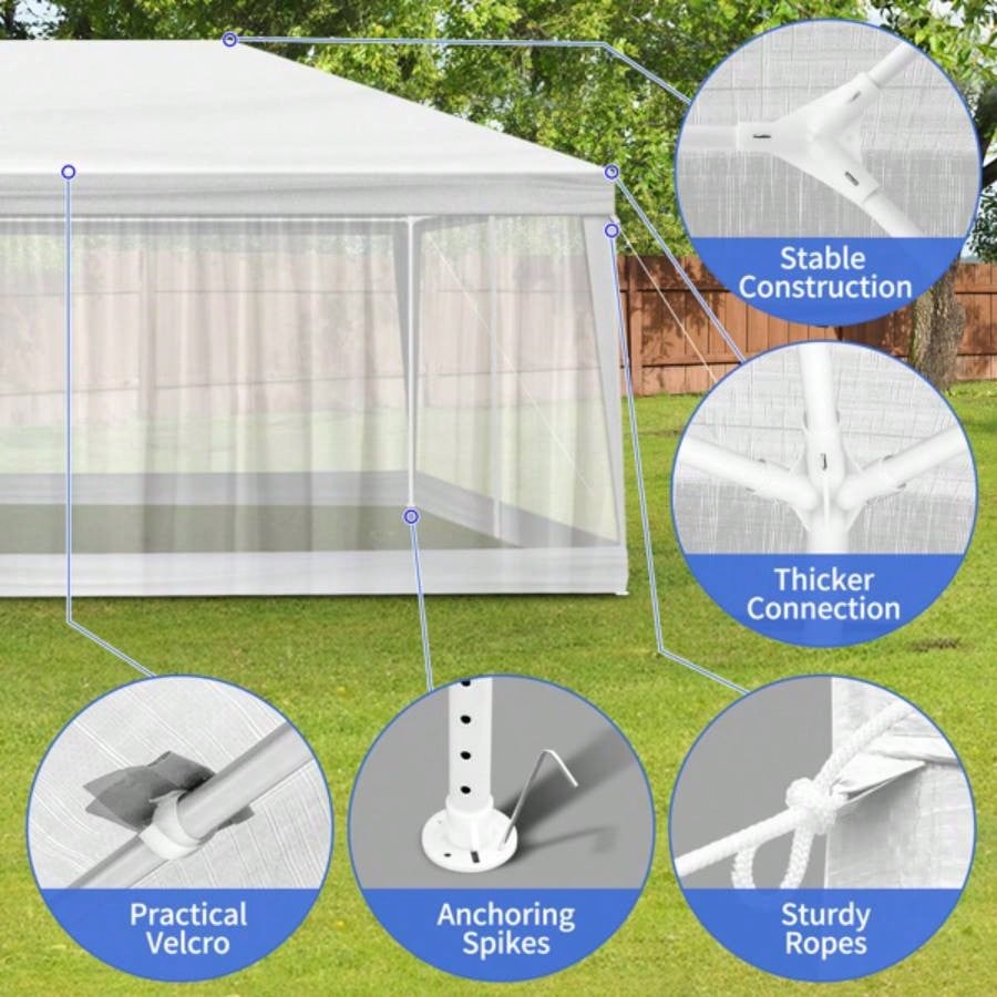 10X30FT Mesh Party Tent