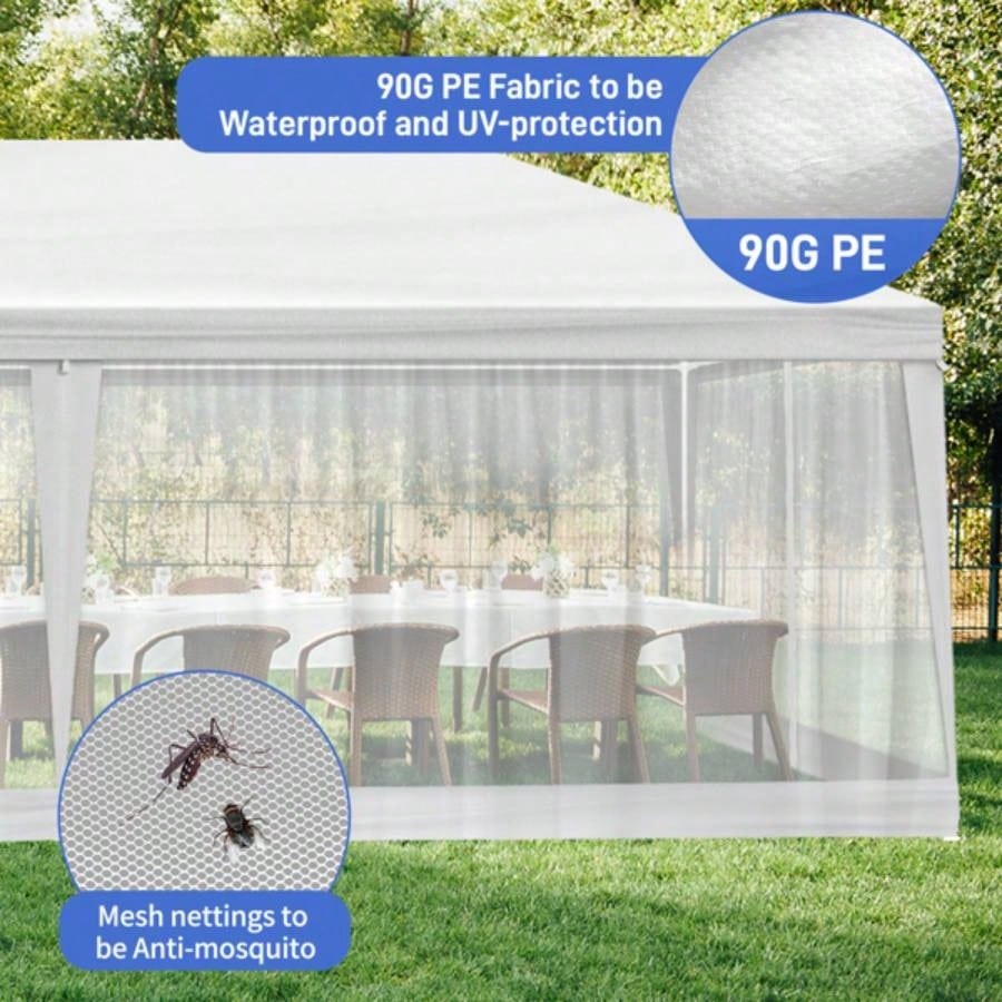10X20FT Mesh Party Tent
