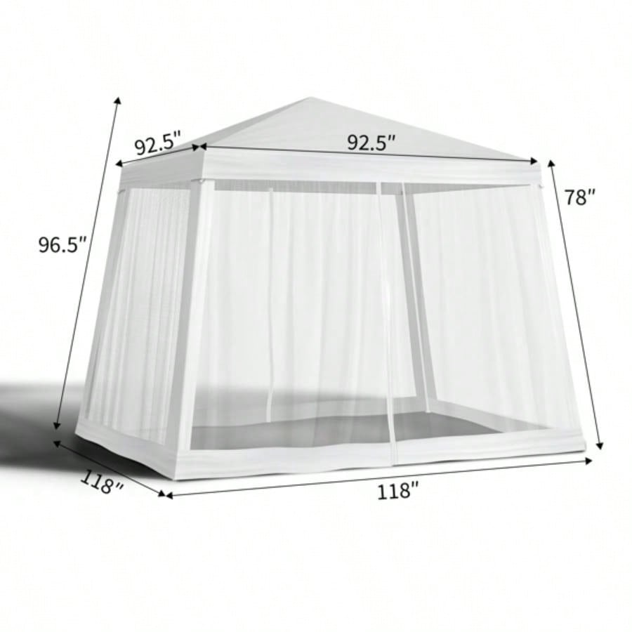 8X8FT Mesh Party Tent