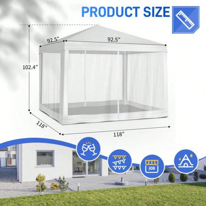 10X10FT Mesh Party tent