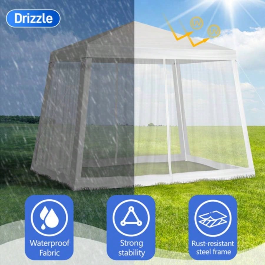 8X8FT Mesh Party Tent