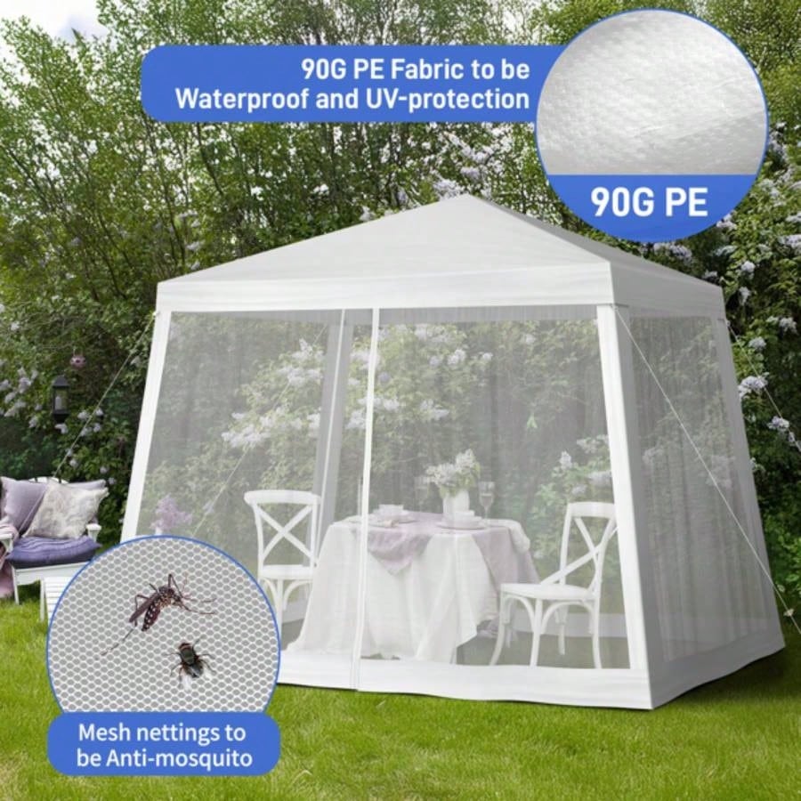8X8FT Mesh Party Tent