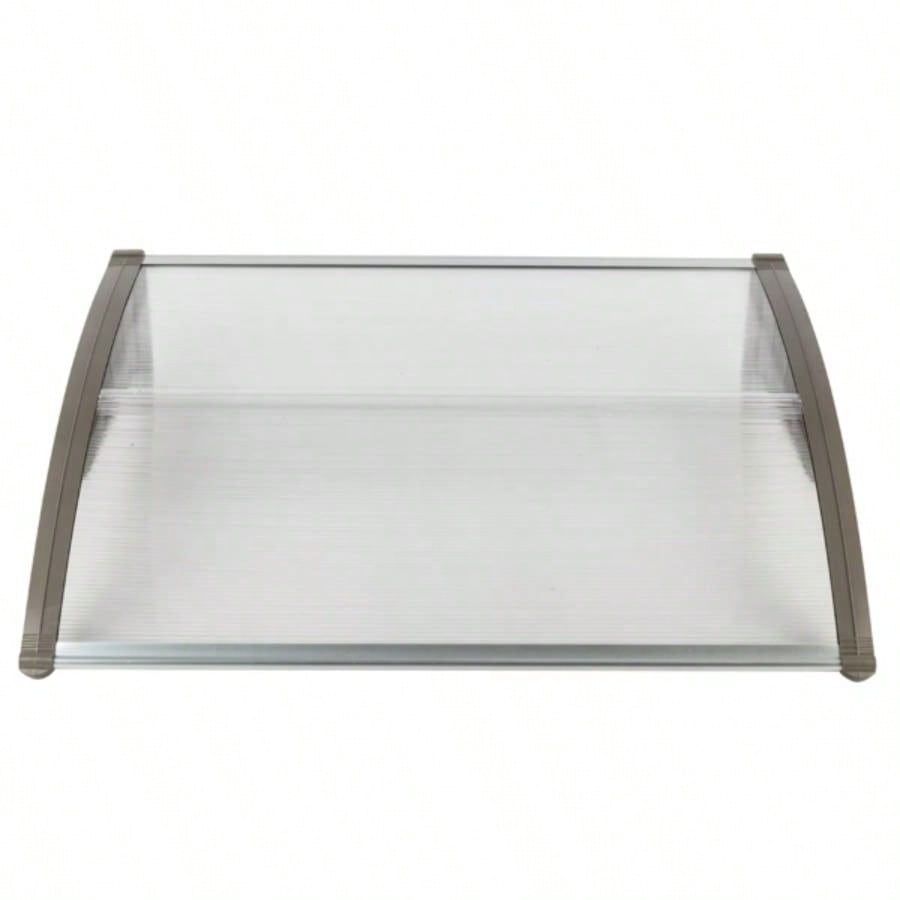 HT -x 80 Household Application Door Window Rain Cover Eaves Canopy White Gray Bracket