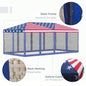 Up Canopy Party Tent with Netting 1039; 2039; - AS Prohibited by