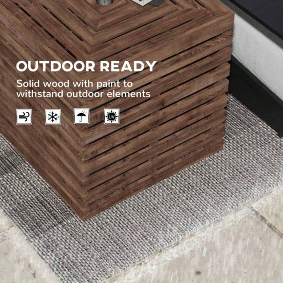 Outdoor Base Storage Box Prohibited by