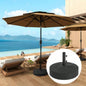 Black Heavy Duty Outdoor Stand Base with Stand