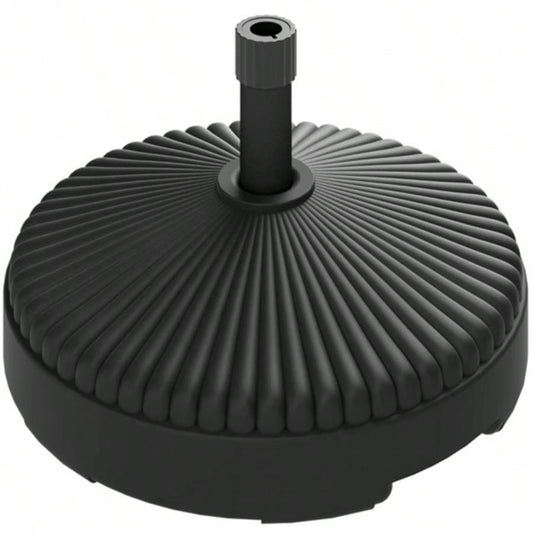Black Round Patio Base Holder