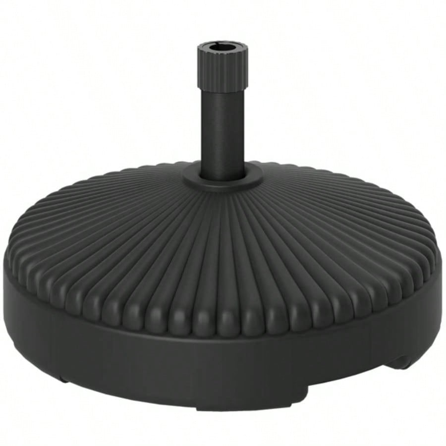 Black Round Patio Base Holder