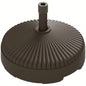 Brown Round Patio Base Holder