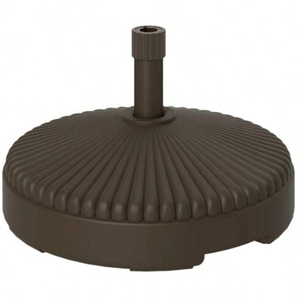 Brown Round Patio Base Holder