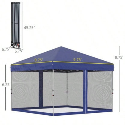 1039; 1039; Up Canopy Tent - Blue