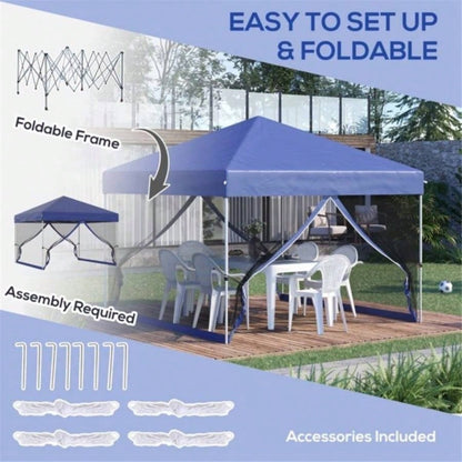 1039; 1039; Up Canopy Tent - Blue