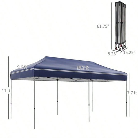Up Canopy Tent - Dark Blue Prohibited by