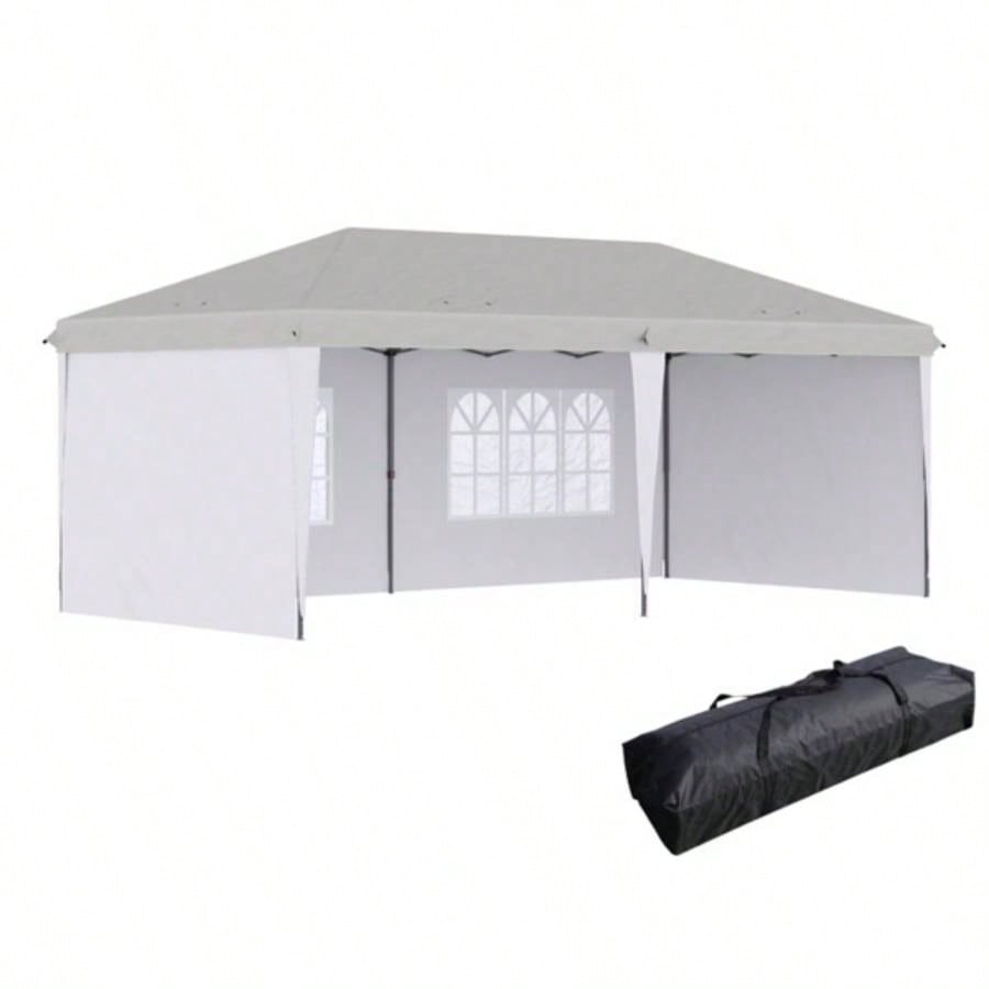 1039; 2039; Up Canopy party Tent with 4 Sidewalls, White - AS Prohibited by