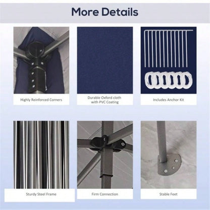 Up Canopy Tent - Dark Blue Prohibited by