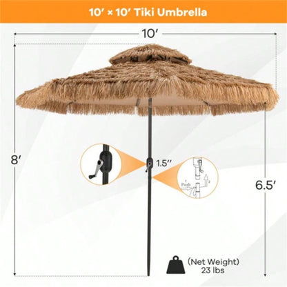 10 Foot Portable Beach with Led Lights.