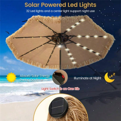 9 Foot Portable Beach with Led Lights.
