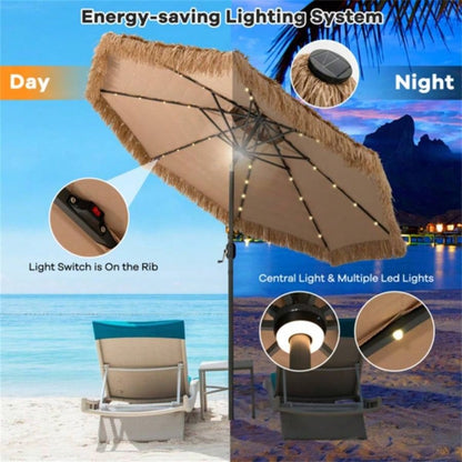 10 Foot Portable Beach with Led Lights.