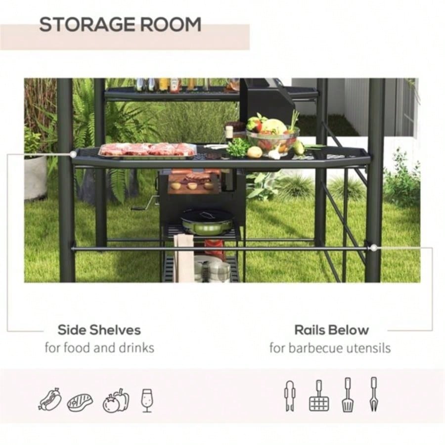Grill Gazebo Canopy Shelter