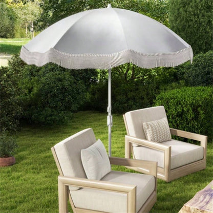 6.5 - foot outdoor, elegant white