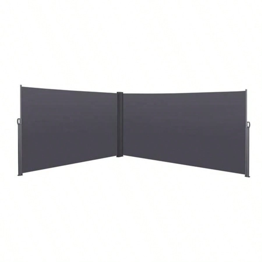 276x 7139; 39; Retractable Side Awning, Waterproof - Resistant, Privacy Screen Divider Roll Up Balcony