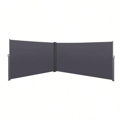 276x 7139; 39; Retractable Side Awning, Waterproof - Resistant, Privacy Screen Divider Roll Up Balcony