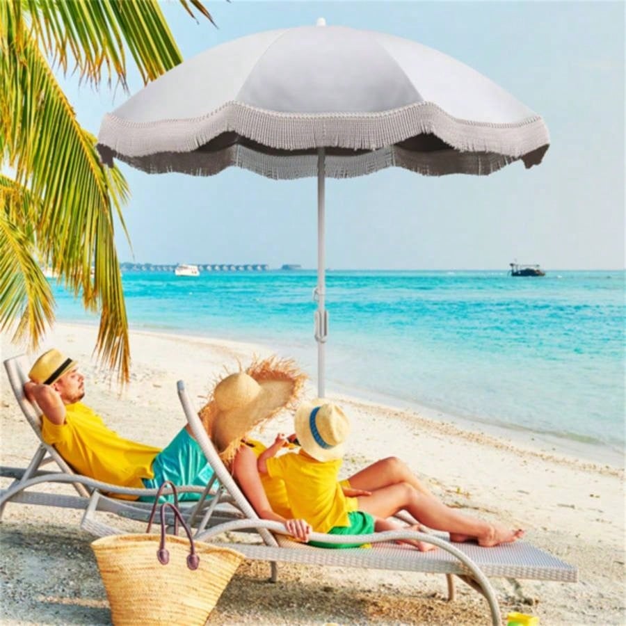 6.5 - foot outdoor, elegant white