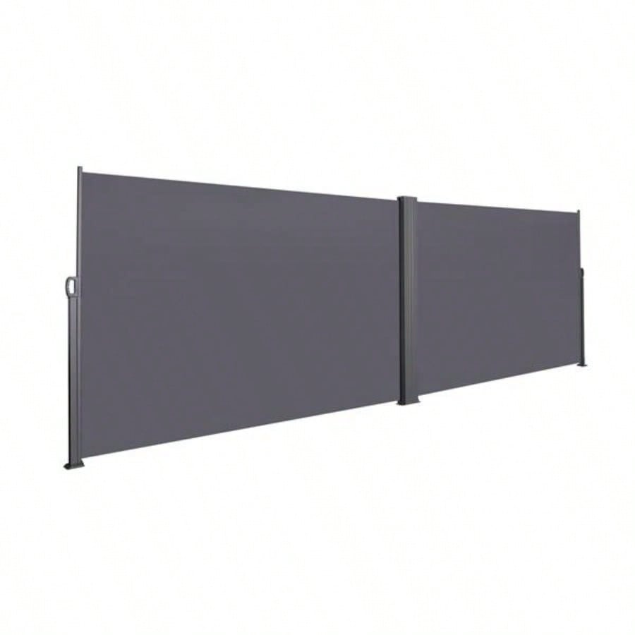 276x 7139; 39; Retractable Side Awning, Waterproof - Resistant, Privacy Screen Divider Roll Up Balcony