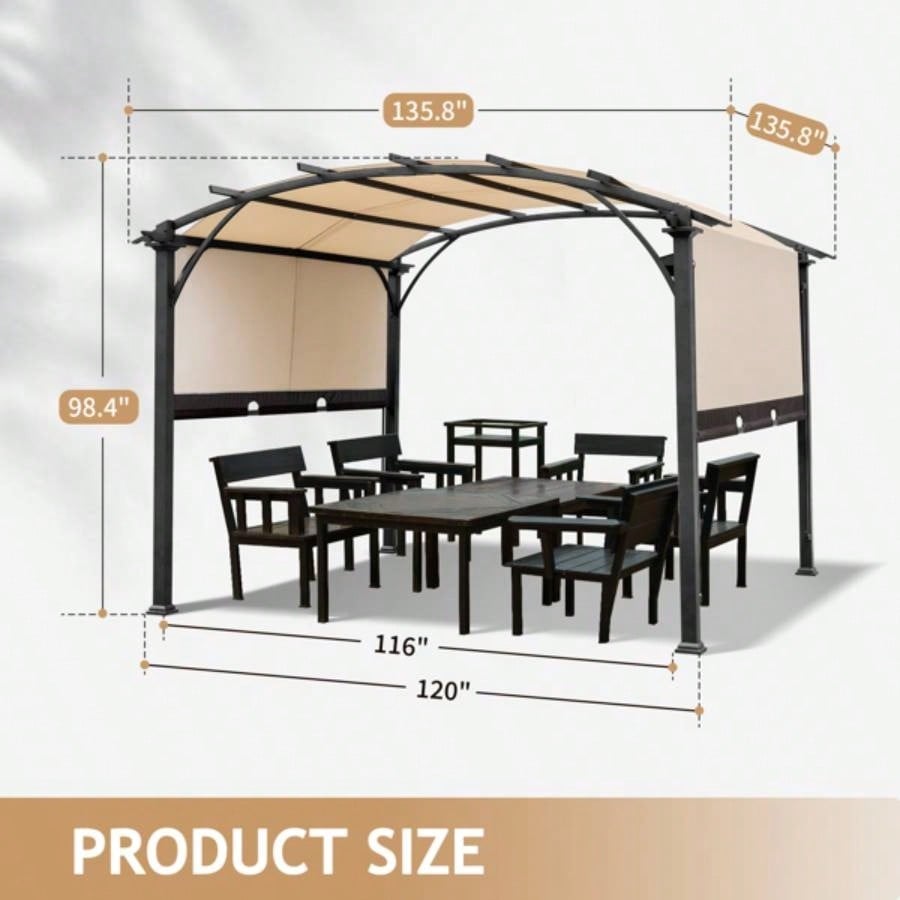 11.3#39; X11.3#39; Outdoor Pergola
