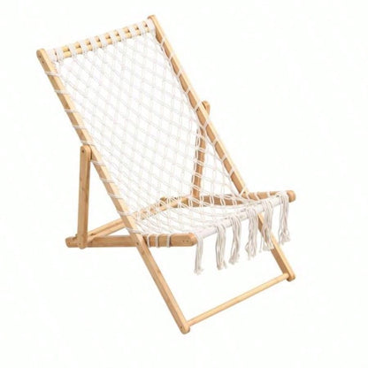 Set of 2 Weaving Chair, with Handwoven Rope Patio, Living Room, Garden, Balcony