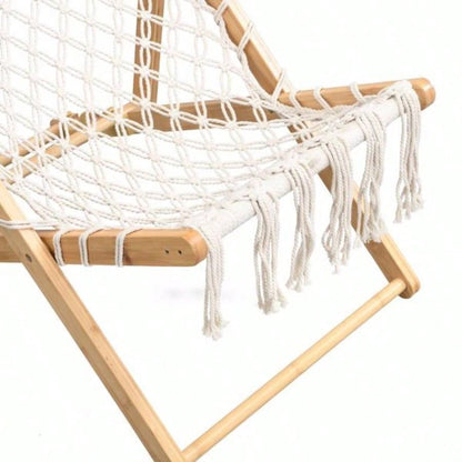 Set of 2 Weaving Chair, with Handwoven Rope Patio, Living Room, Garden, Balcony
