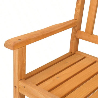 118*56.5*90cm Outdoor Garden Fir Grid Back Wooden Burlywood